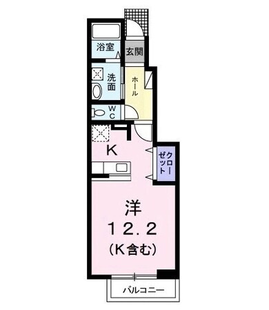 ミ・カシータの物件間取画像